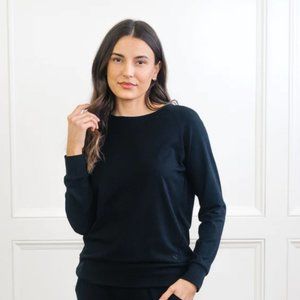 Cozy Earth Top - Black